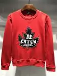 dsquared2 2019 sweatshirt d2 caten red ds258